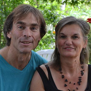 Dr. Christoph Nitschke und Karin Scheinert